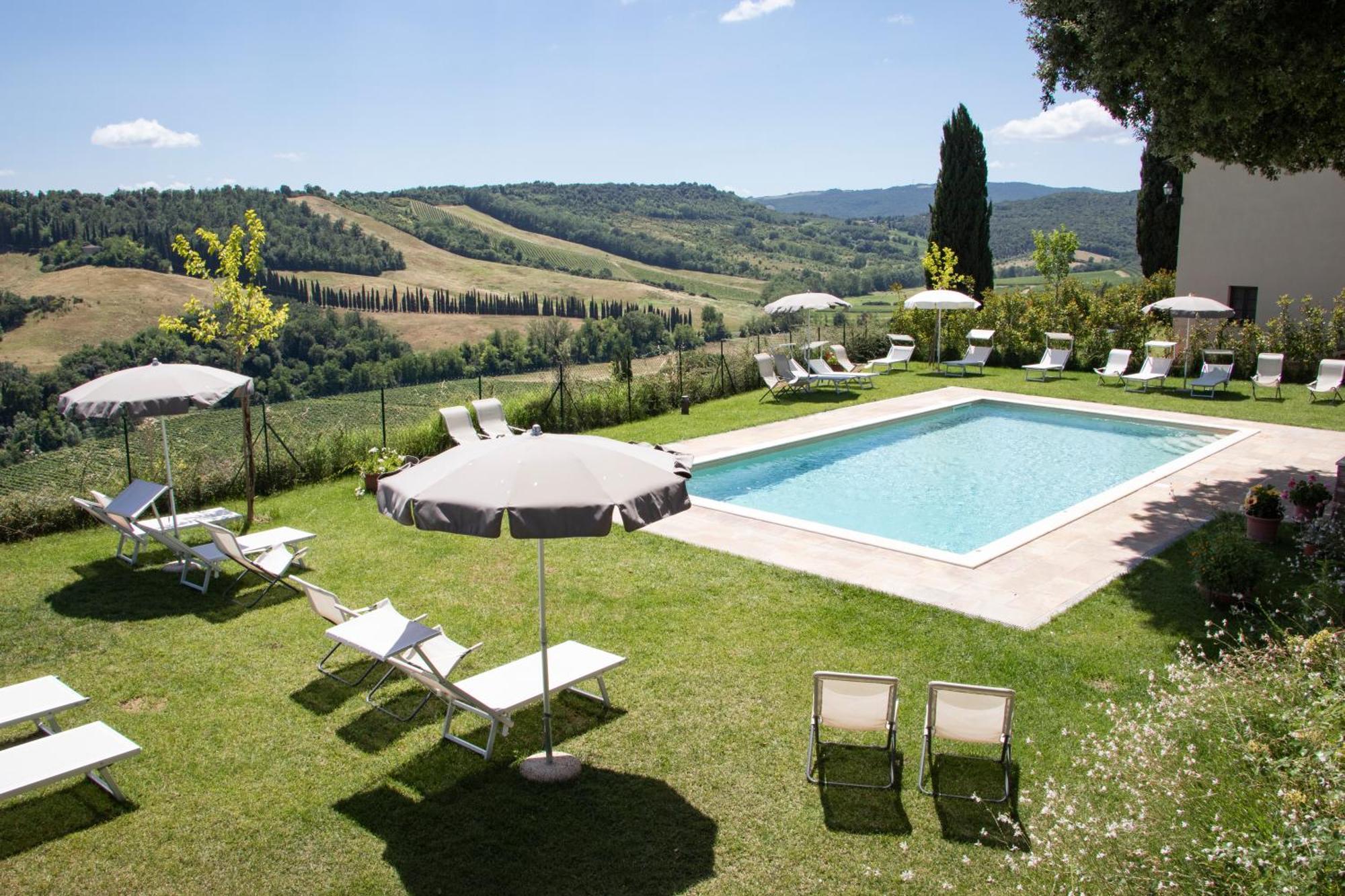 Agriturismo Castello Di Montauto ซานจีมิญญาโน ภายนอก รูปภาพ